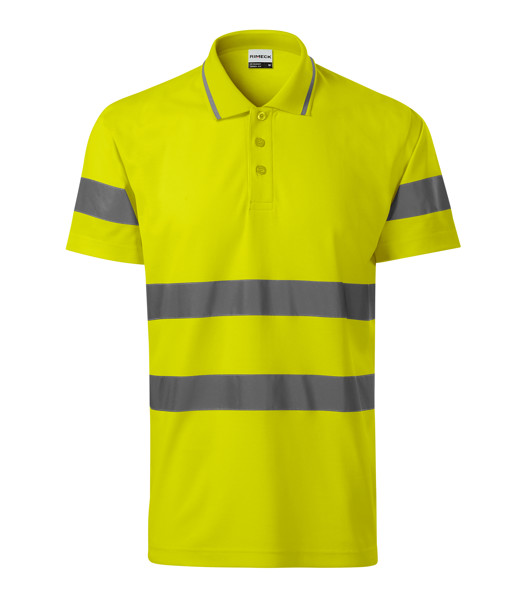 Polokošile Unisex Rimeck® Hv Runway - Fluorescenční Žlutá / 2XL