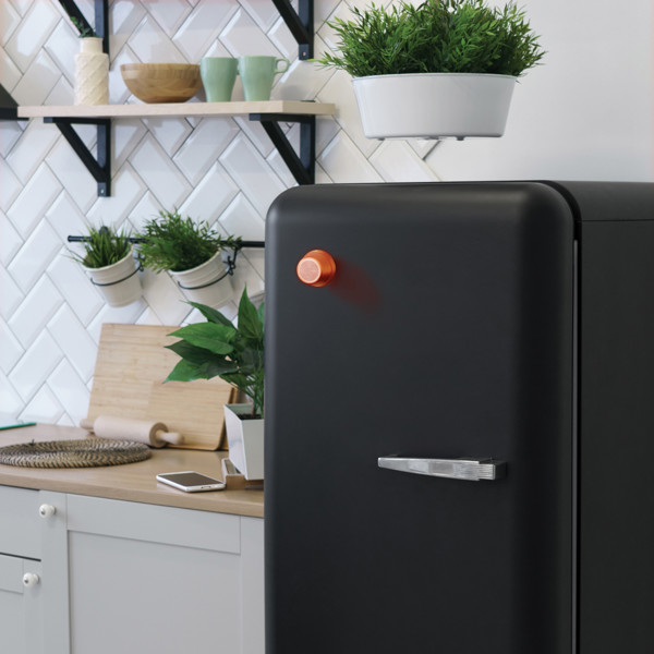 Reproduktor Nivio RCS z recyklovaného hliníku magnetický 5W - Oranžová