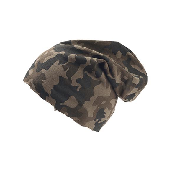 Gorro Brooklin, 89% Algodão / 11% Poliéster - Camouflage