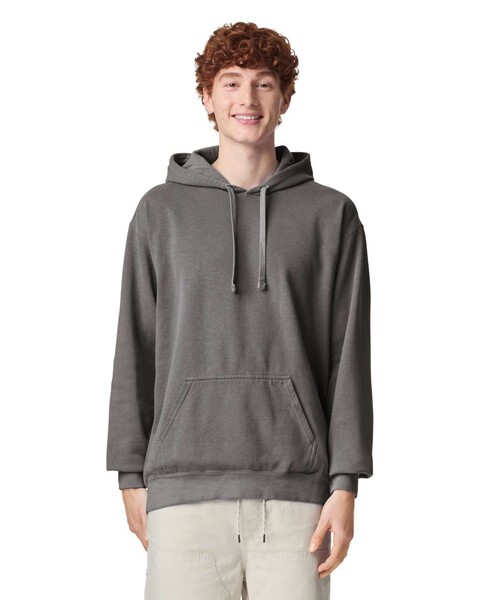 Adult Hooded Sweatshirt - Pepper / S
