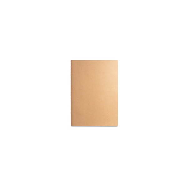ALCOTT A6. Bloco de notas com capa em cartão (250 g/m²) e páginas lisas
