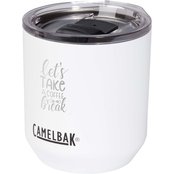 Copo isolado a vácuo de 300 ml "CamelBak® Horizon Rocks" - Branco