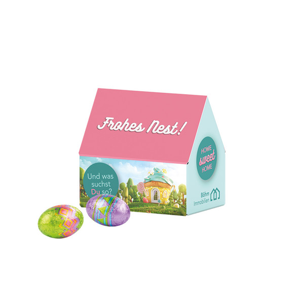 3D present house, Klett easter eggs
