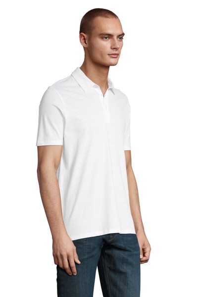POLO EM JERSEY PARA HOMEM - NEOBLU OCTAVE MEN - Branca 
