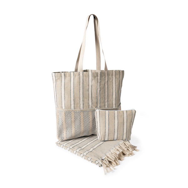 CONJUNTO DE PRAIA SUNNY - BEGE