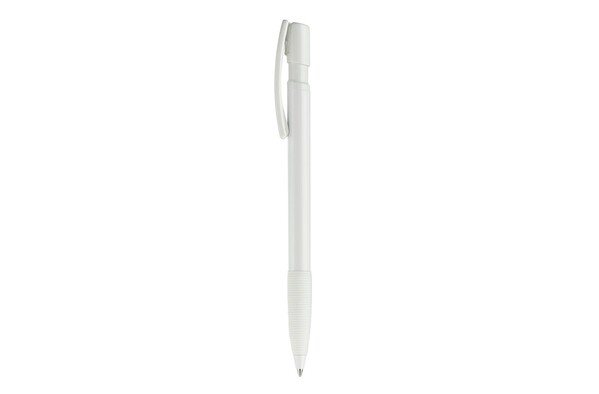 Nash ball pen rubber grip hardcolour - White / White