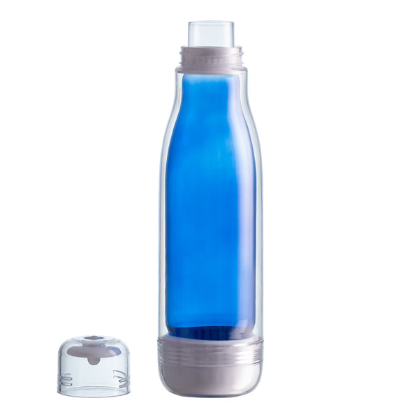 520 ml Smart glass bottle with outer tritan wall