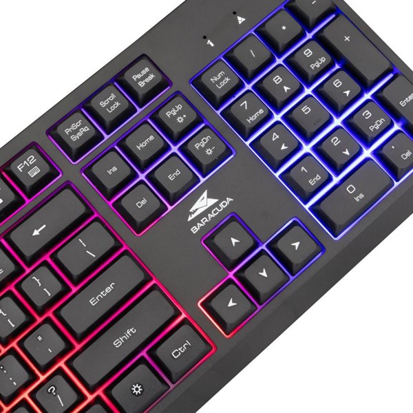 Baracuda gaming membrane keyboard STARFISH, US layout