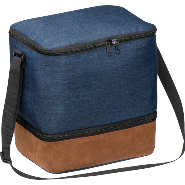 Big cooler bag with 2 compartments - Darkblue