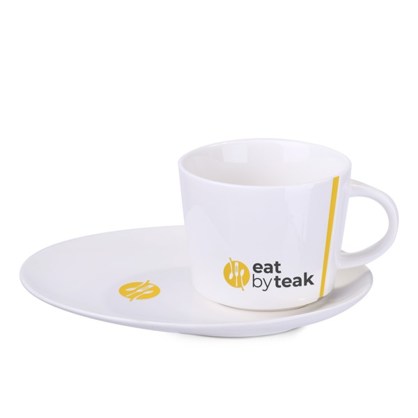 Lucas porcelain cup, 200 ml - 75 ml