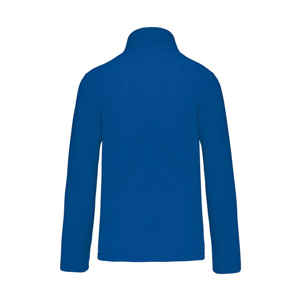 Veste polaire à fermeture éclair longue KA9102 - Bleu / M