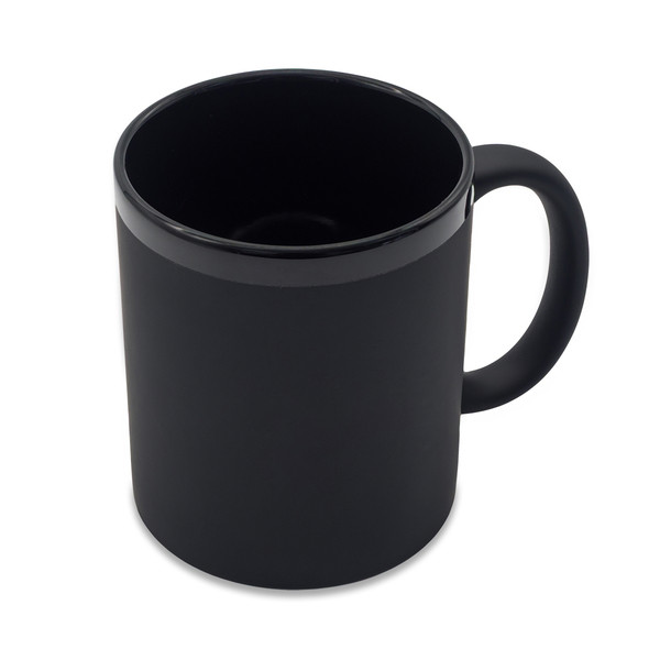 350 ml Velluto ceramic mug - Black