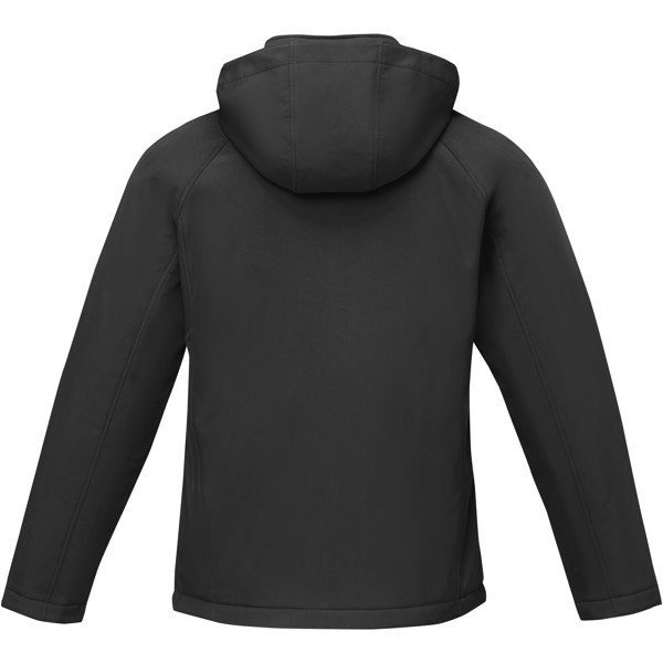 Notus wattierte Softshell Herrenjacke - schwarz / S