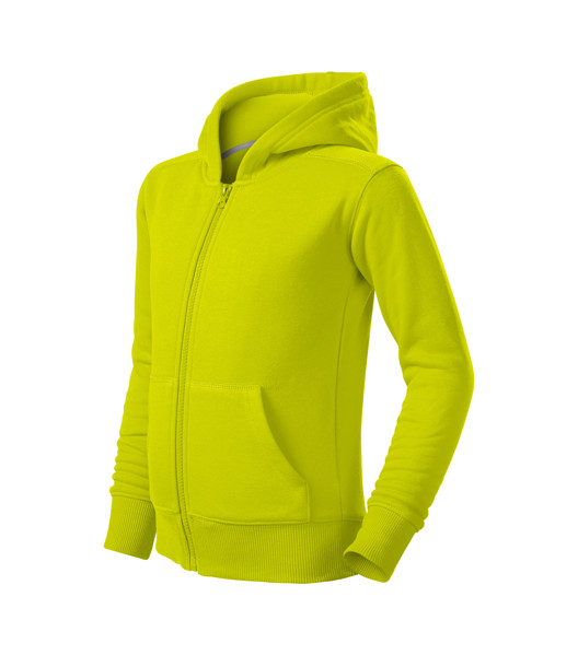 Mikina Dětská Malfini® Trendy Zipper - Limetková / 158 cm/12 let
