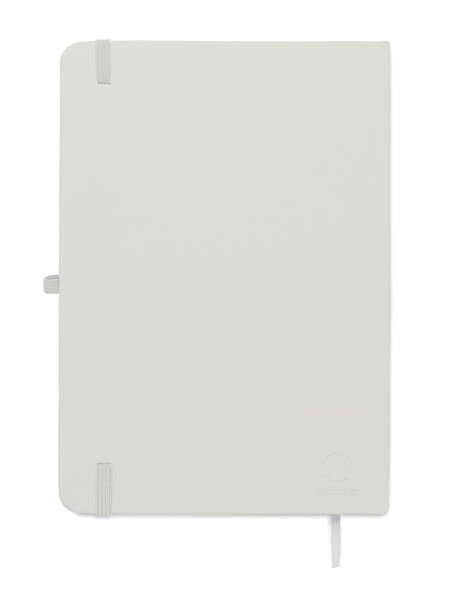 Notebook A5 in PU riciclato Arcoloop - Bianco