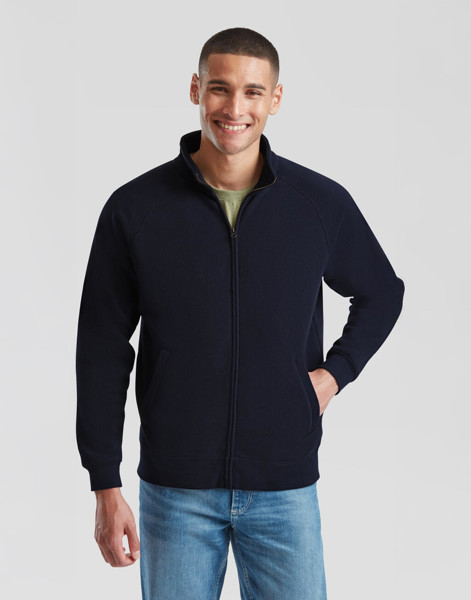 Premium Sweat Jacket - White / XL