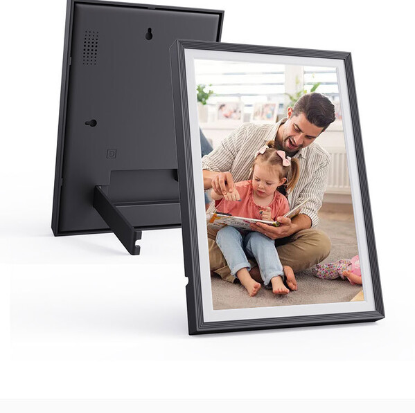 WiFi Digital Photo Frame with Calendar 10.1" - WHITE