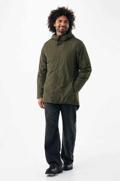 Thelon parka z recyklovaného polyesteru IQONIQ - Khaki / L