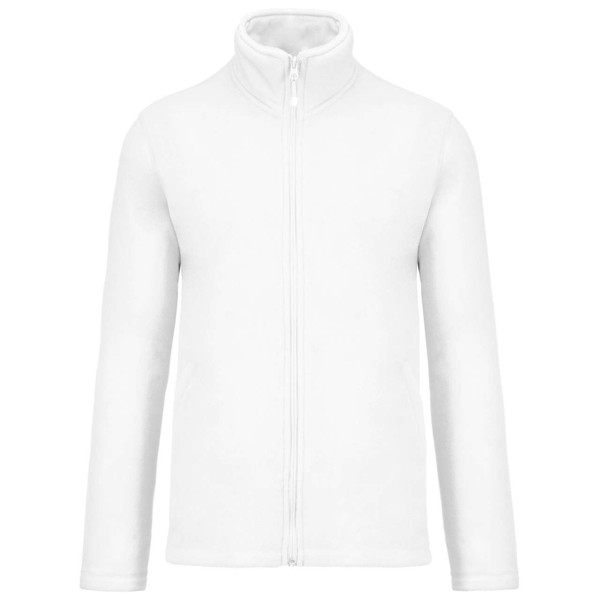 Falco - Full Zip Microfleece Jacket - White / 3XL