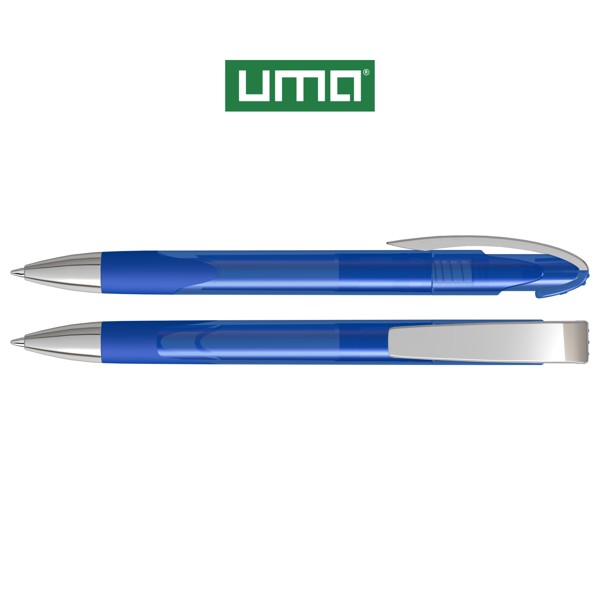 LOOK grip transparent M SI - bleu foncé