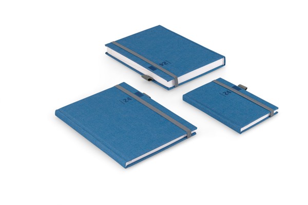 Daily diary Tweed 2027 (CZ), A5 - Blue