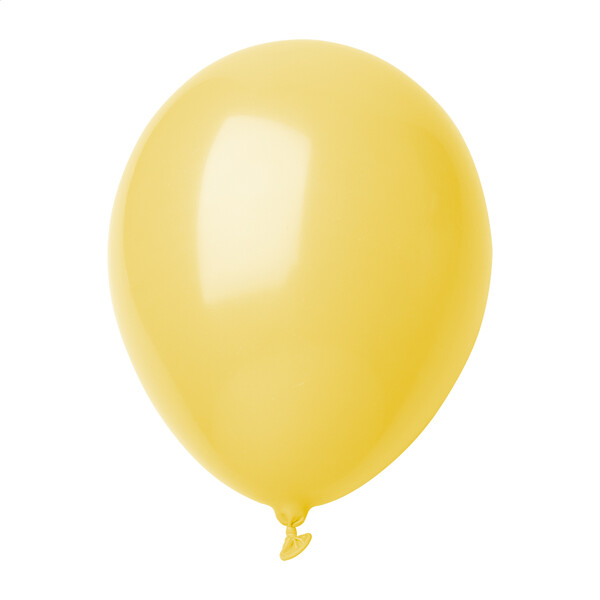 Ballon de baudruche CreaBalloon, pastel - Jaune