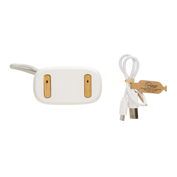 TWS ušesni čepki XD Collection, BT 5.3, etui 400 mAh - Bela