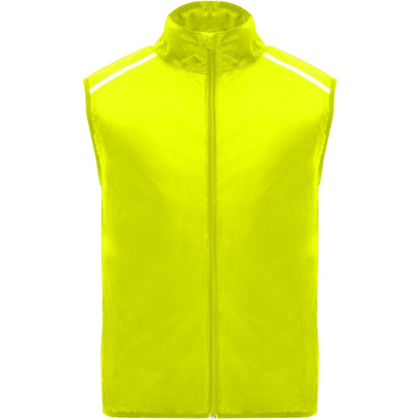 Smanicato leggero da corsa unisex Jannu - Giallo fluo / XL
