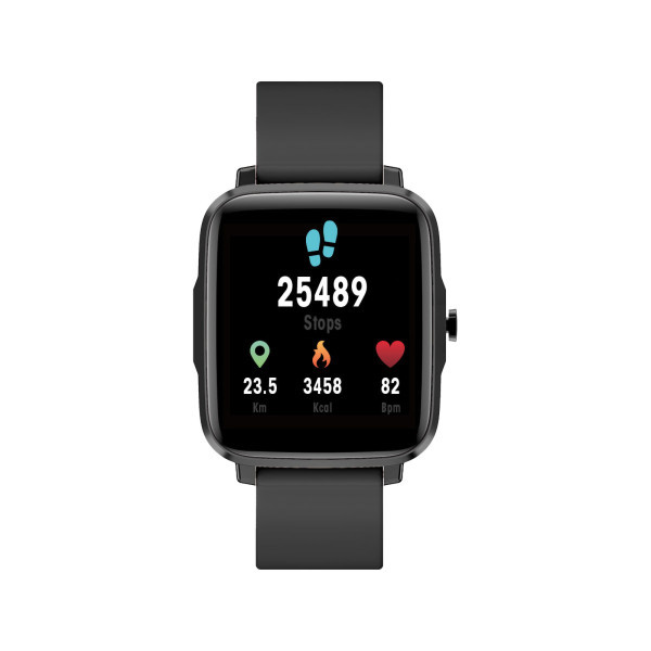 OTCHI - MONTRE CONNECTEE NOIRE AVEC UN ECRAN TACTILE 1,85"