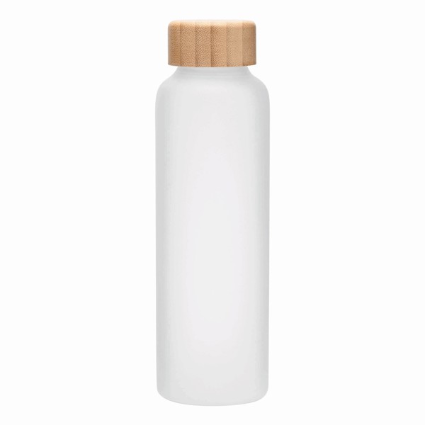 Glas-Flasche Take Frosty - Weiß