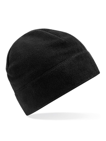 Recycled Fleece Pull-On Beanie - Black