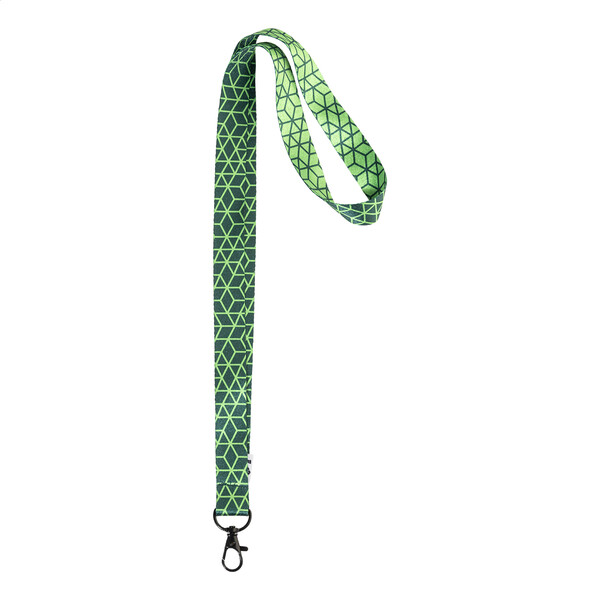 Custom Sublimation Lanyard Subyard Shine - Black