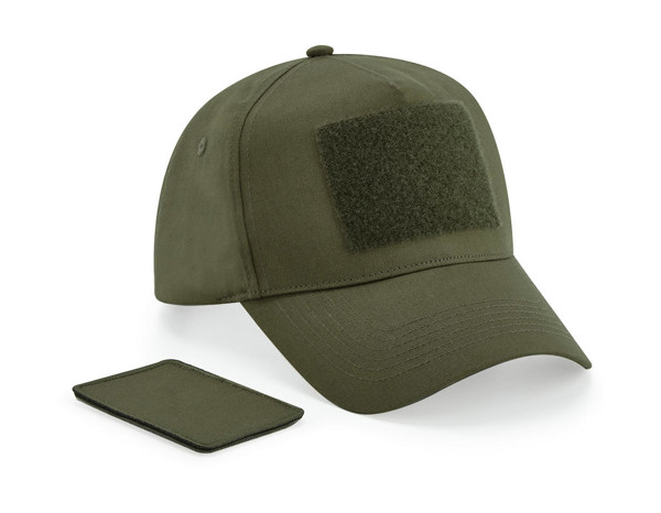 Removable Patch 5 Panel Cap - Graphite Grey / ONE SIZE