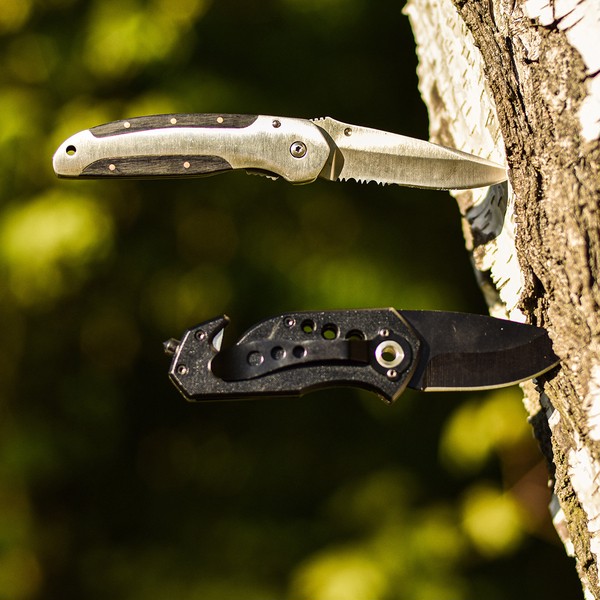 Intact foldable knife - Black