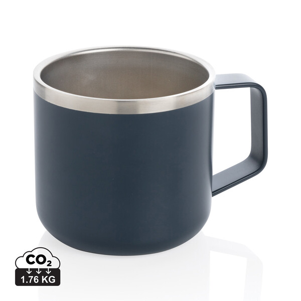 Tasse randonnée en acier inoxydable - Bleu