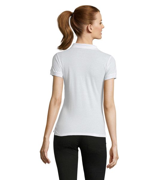 PASSION WOMEN POLO 170g - WhiteXXL