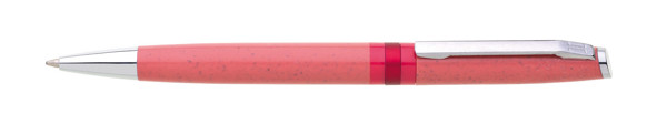 Agio Straw/Plastic Ballpoint Pen - Red