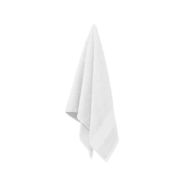 Towel organic cotton 100x50cm Terry - White