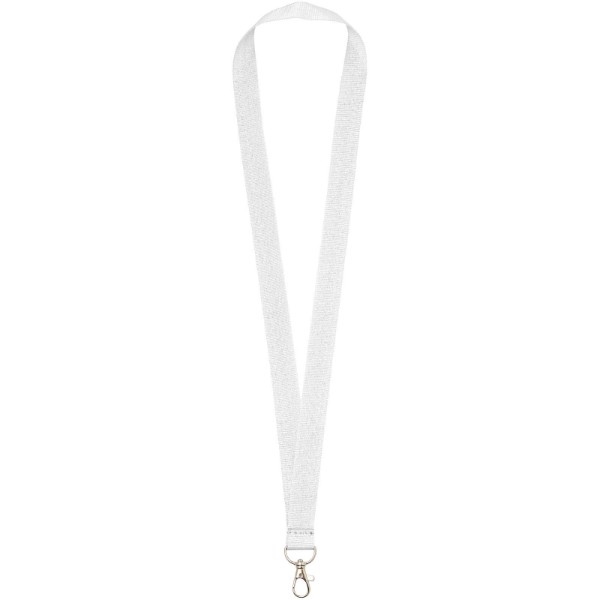 Impey Lanyard mit praktischem Haken - Weiss