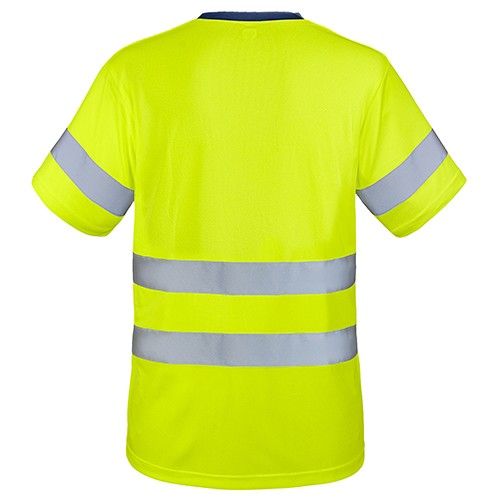 T-SHIRT WITH POCKET AND REFLECTIVE BANDS "KRZ"