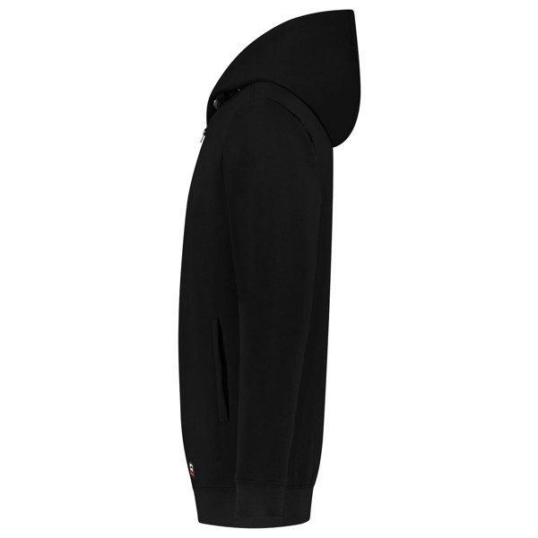 Mikina Unisex Tricorp Hooded Sweat Jacket Washable 60°C - Čierna / 2XL