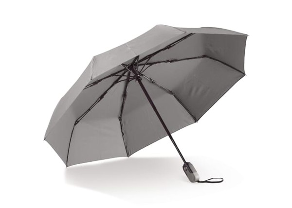 Deluxe foldable umbrella 22” auto open auto close - Grey