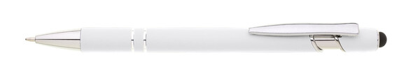 Natio Soft_Economy Metal Ballpoint Pen - White