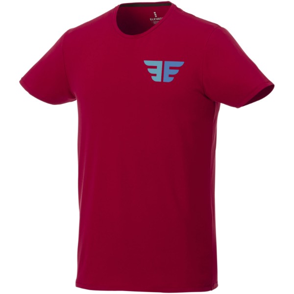 T-shirt bio manches courtes homme Balfour - Rouge / M