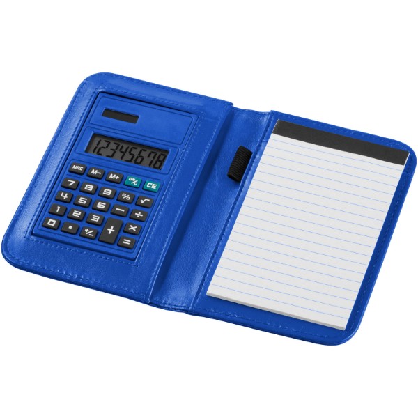Zápisník s kalkulačkou Smarti - Světle modrá