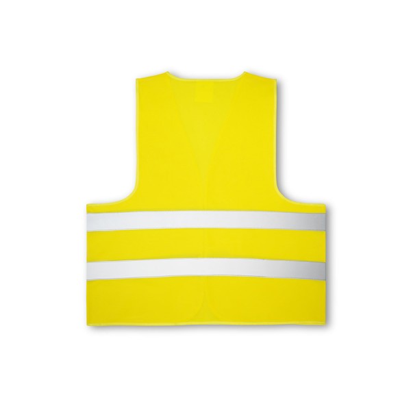 YELLOWSTONE. 100% polyester high visibility vest - Yellow