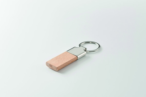 Porte-clés en hévéa Llaving