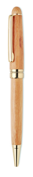 Etna bamboo twist pen, gift box, blue ink