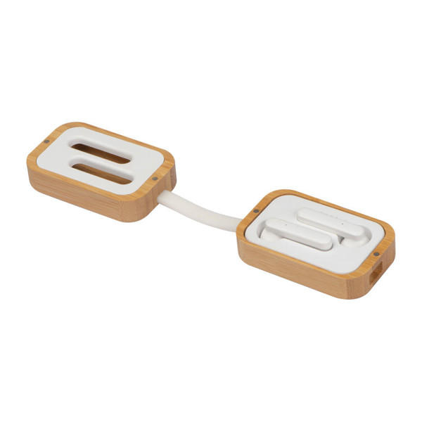 Bluetooth slúchadlá Barcelona - Béžová