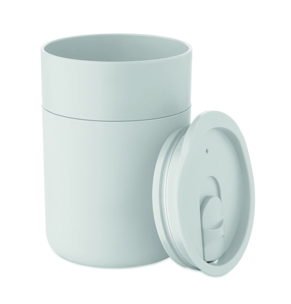 PP tumbler 330ml Goblet - White